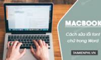 How to fix font errors in Word on Macbook