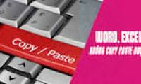 How to fix the error of not being able to copy and paste in Excel, Word