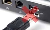 How to fix the problem of a laptop not recognizing a USB device when plugged in.