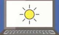 How to fix the problem of not being able to adjust laptop screen brightness.