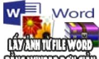 How to get images from Word files using WinRAR simply