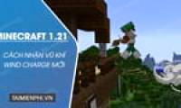How to get the new Wind Charge weapon in Minecraft 1.21