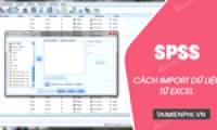 How to import data from Excel into SPSS quickly and accurately.