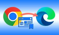 How to import Google Chrome bookmarks to Edge
