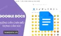 How to insert emojis in Google Docs