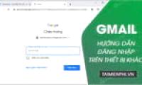 How to log in to Gmail on another device