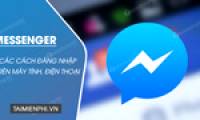 How to log in to Messenger on your phone or computer.