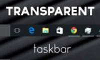 How to make the Taskbar transparent on Windows 10 and Windows 11 using TranslucentTB