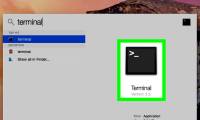 How to Open a Terminal Window on Mac