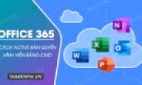 How to permanently Active Office 365 using CMD without software
