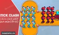 How to play Stick Clash game to pass all levels and win