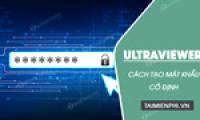How to quickly and easily create a permanent password on Ultraviewer.