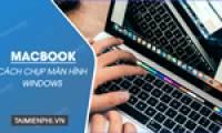 How to quickly take Windows screenshots on Macbook