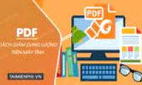 How to reduce pdf size on computer for free