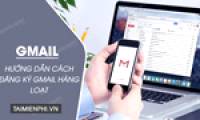How to register Gmail accounts in bulk, in large numbers.