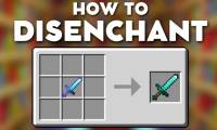 How to remove enchantments in Minecraft