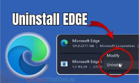 How to remove Microsoft Edge on Windows 11