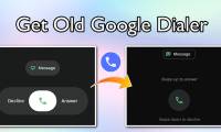 How to return to the old calling interface on Android