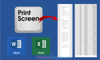 How to take a screenshot of an entire Word or Excel file easily