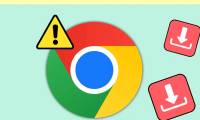 How to turn off file download blocking mode on Chrome