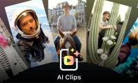 How to turn photos into 5-second videos using Snapchat's AI Clips feature.