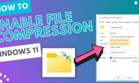 How to enable file compression to free up space in Windows 11