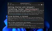 How to Use Markdown and Rich Text Formatting in Windows 11 Notepad