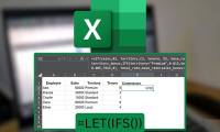 How to use IFS and LET functions instead of nested IF statements in Excel