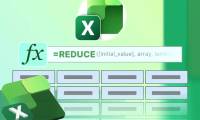 How to use the REDUCE function in Excel