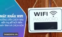 How to view the WIFI password on a connected Windows 11/10/8/7 computer.