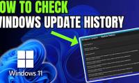How to view update history on Windows 11