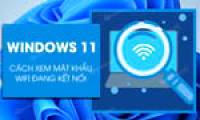 How to view WiFi password, view WIFI password on Windows 11