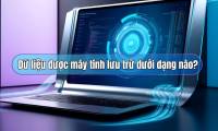 In what form is data stored by a computer? Explain in simple terms.