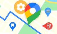 Instructions on how to change the display style of Google Maps.