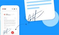 How to create document signature on iPhone