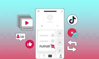 Instructions for creating playlists in TikTok
