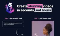 Instructions for creating short videos using AI on ClipPanda