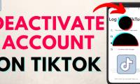 Instructions for deactivating TikTok account