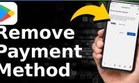How to remove payment method from Google Play