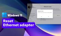 How to reset Ethernet connection in Windows 11