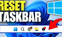 Instructions on how to restart the Taskbar on Windows 11