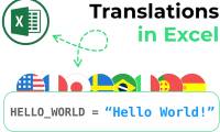 Instructions for translating documents in Excel