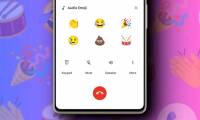 Instructions for using audio emoji on Google phones