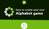 Instructions on creating a word guessing game on Educaplay