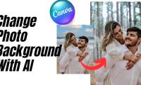 How to change the background of an image in Canva