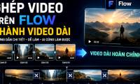 Instructions on how to combine videos on Flow into a single-page video.