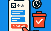 Grok chat history deletion guide