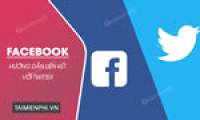 Instructions on linking Facebook with Twitter