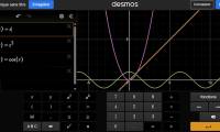 Instructions on using Desmos to plot mathematical graphs.