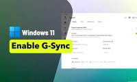 How to enable G-Sync on Windows 11